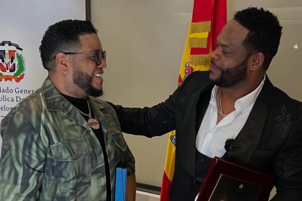 Consulado general de la RD en Barcelona, reconoce trayectoria de DJ Joe