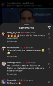 Seguidores del programa Esto No es Radio claman regreso de Hansel García 