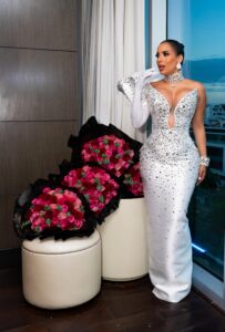 Jennifer Fungenzi asiste por primera vez a Premios Soberano 