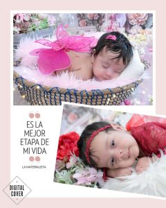 La Materialista prensenta por primera vez a su hija Emery