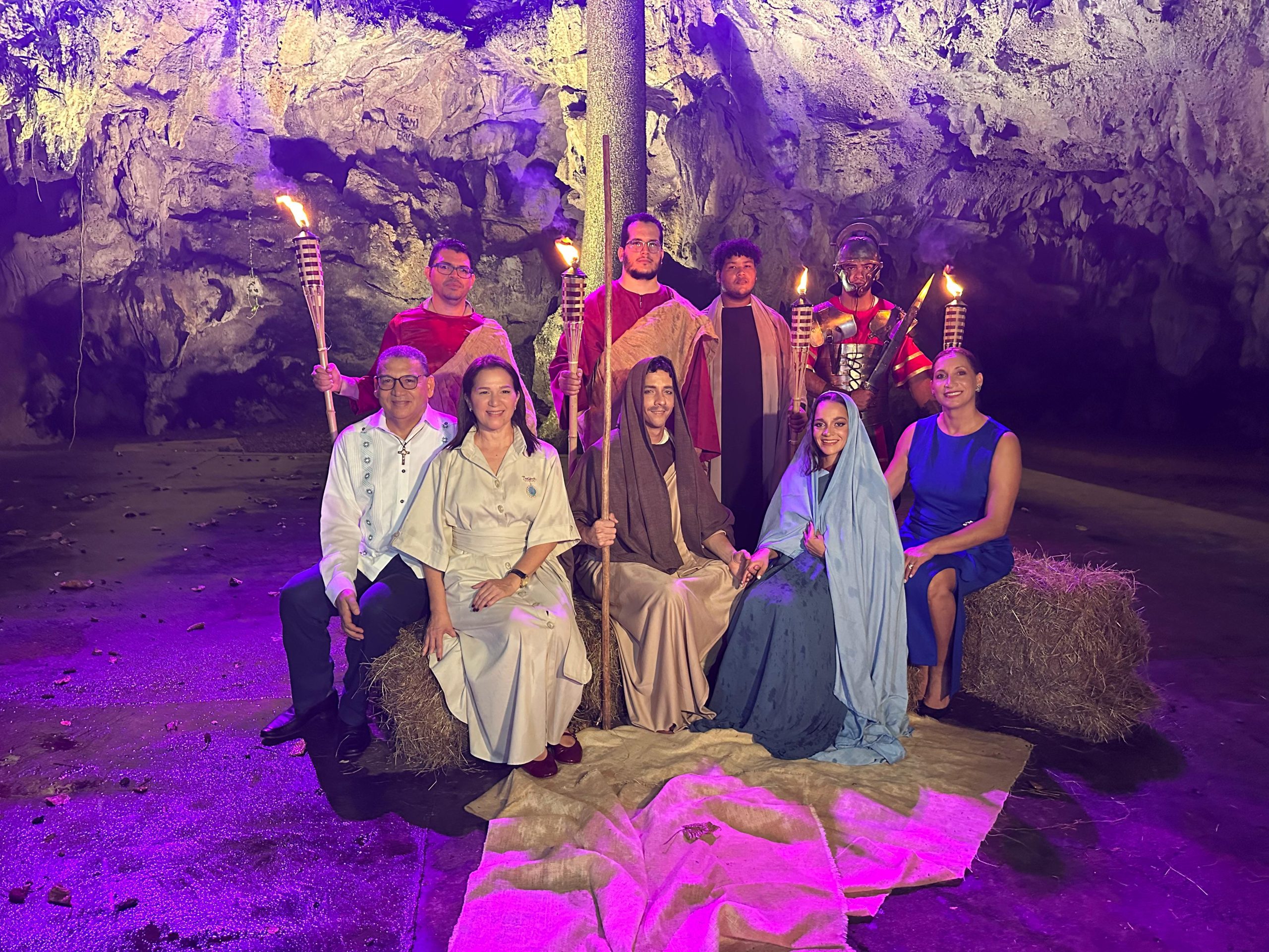 Por primera vez llega al Parque Iberoamérica la obra teatral "Nacimiento Viviente Santo Domingo 2025"