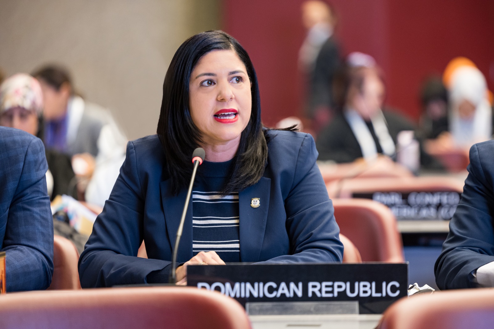 Senadora María Mercedes Ortíz electa miembro del Buró de Mujeres Parlamentarias para América Latina y el Caribe