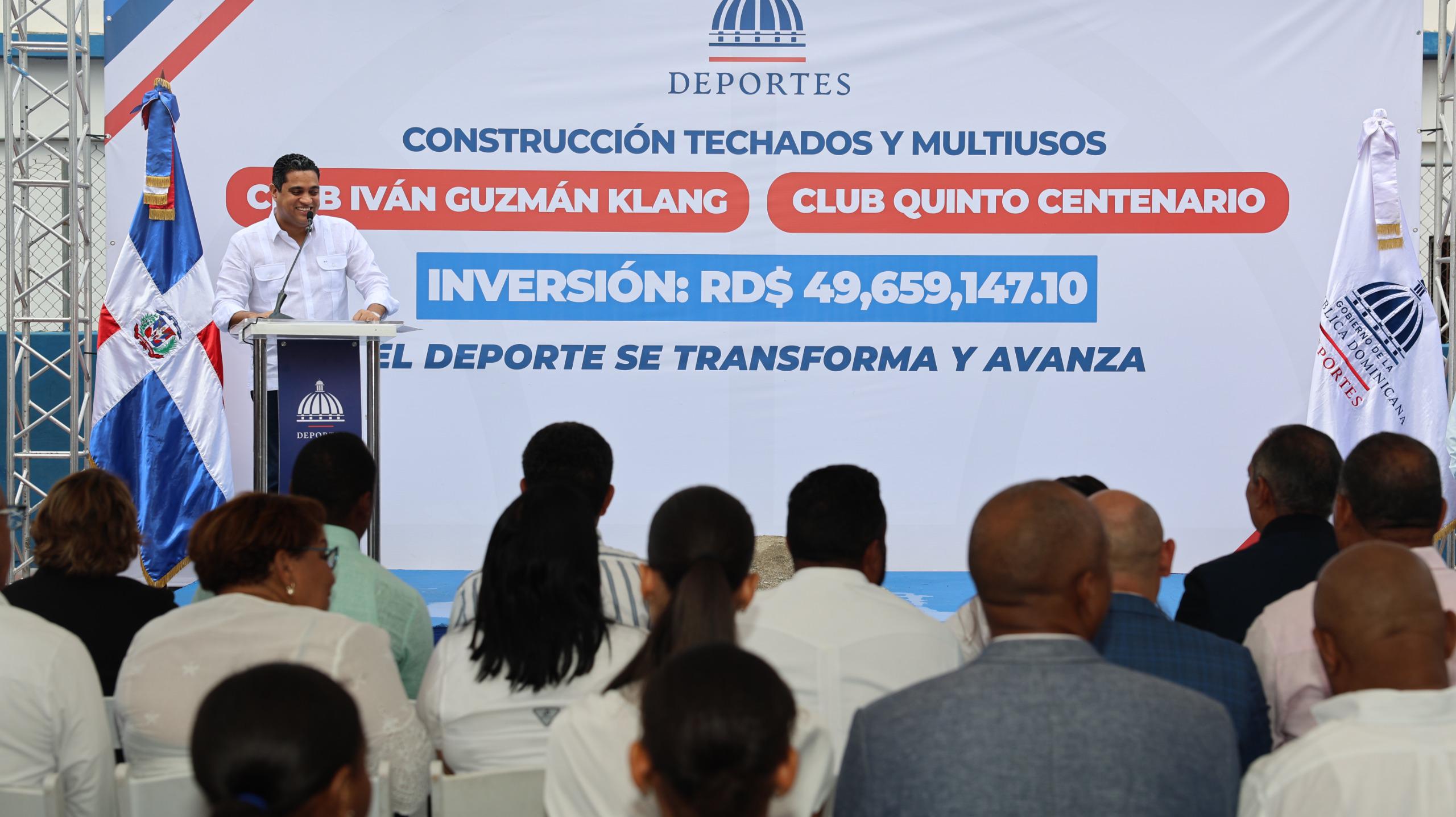 Ministro Kelvin Cruz inicia trabajos en dos techados de SDO con inversión de 49 millones de pesos
