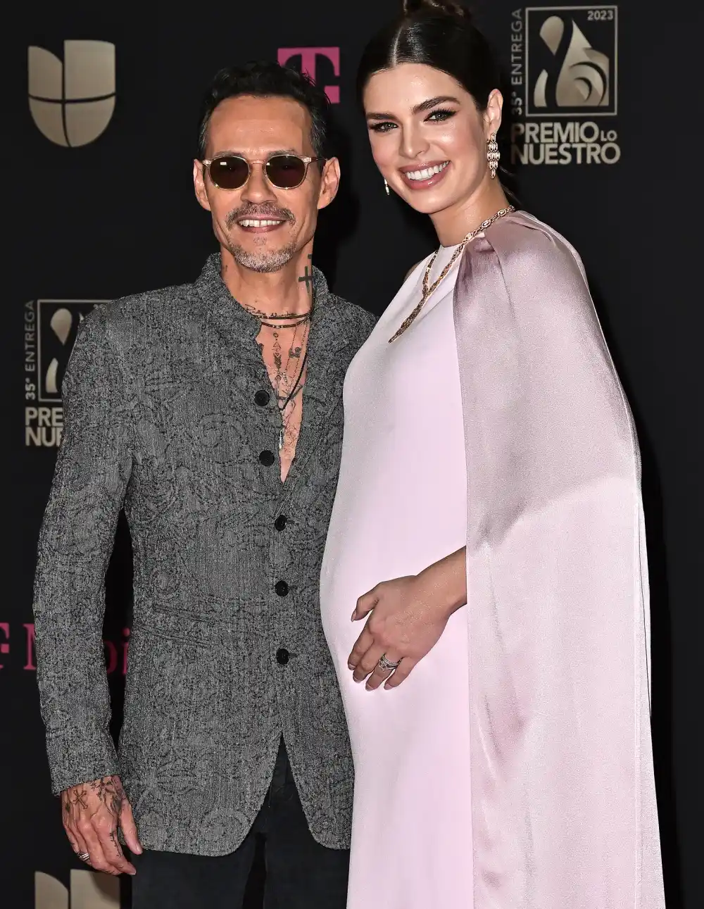 Nadia Ferreira y Marc Anthony esperan a su segundo hijo