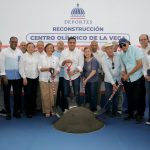 Ministro Kelvin Cruz inicia reconstrucción del Centro Olímpico de La Vega