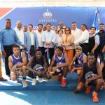 Kelvin Cruz inicia construcción del techado multiuso de Matanzas, Peravia con inversión millonaria