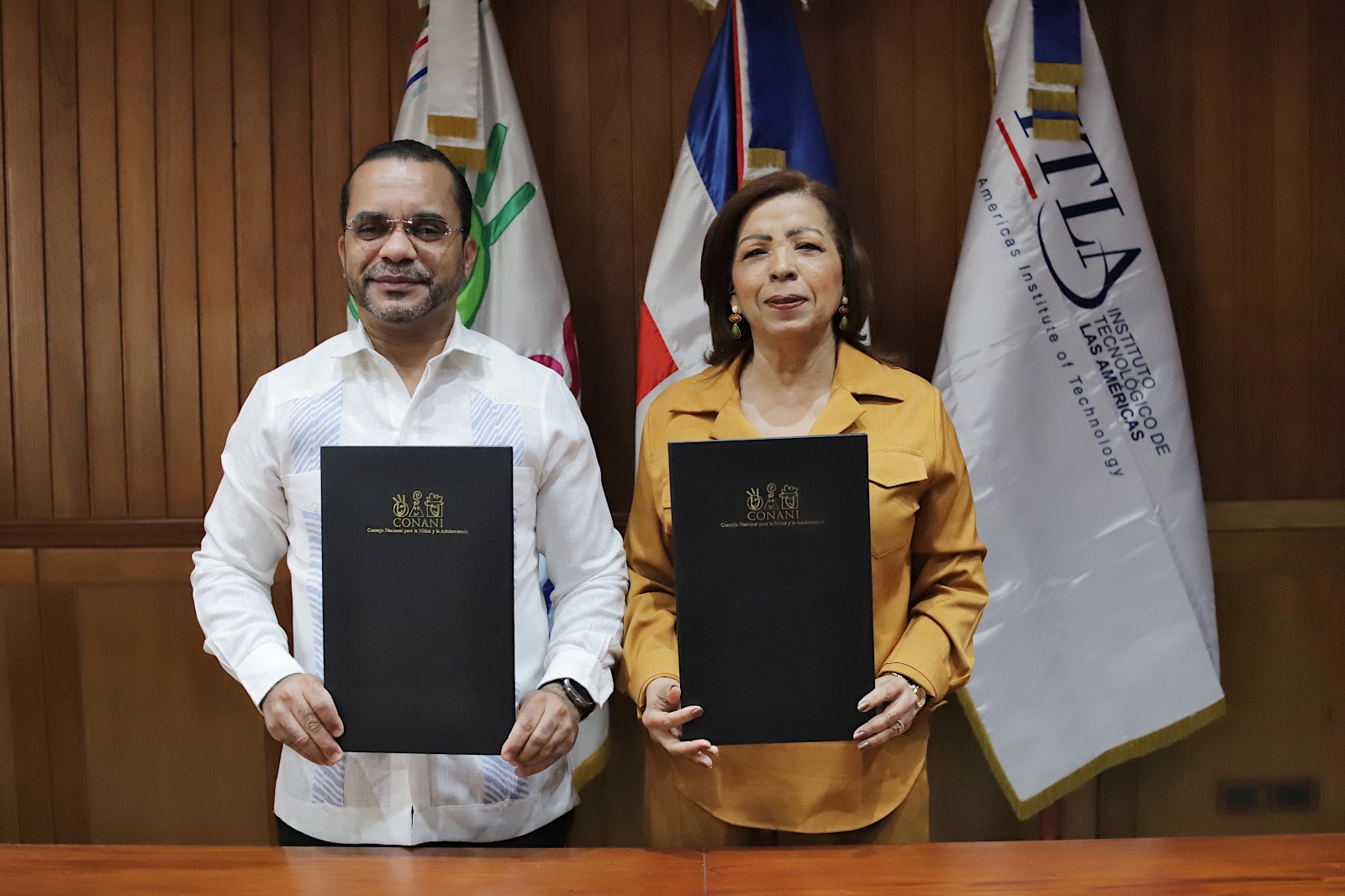 Niños, niñas y adolescentes bajo protección del Conani recibirán formación tecnológica mediante alianza estratégica con el ITLA