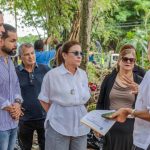 Carolina Mejía supervisa ejecución de obras en sectores del DN