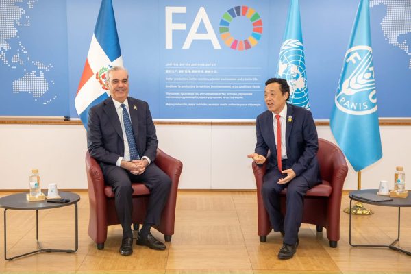 Director general de la FAO califica al presidente Abinader como un gran líder